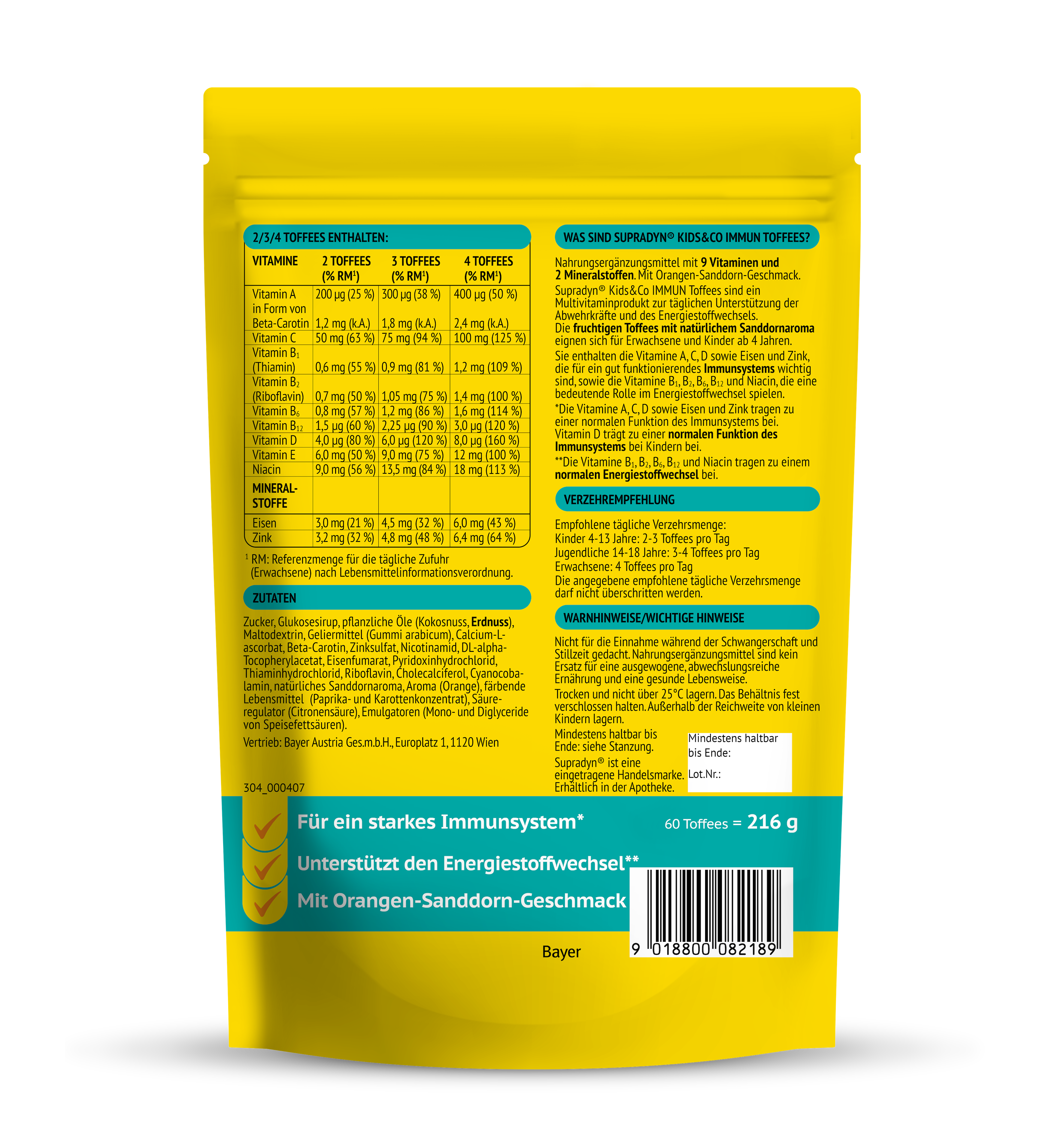 Supradyn® Kids&Co immune Toffees